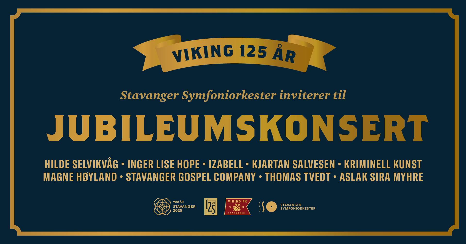 Jubileumskonsert for Viking 125 år