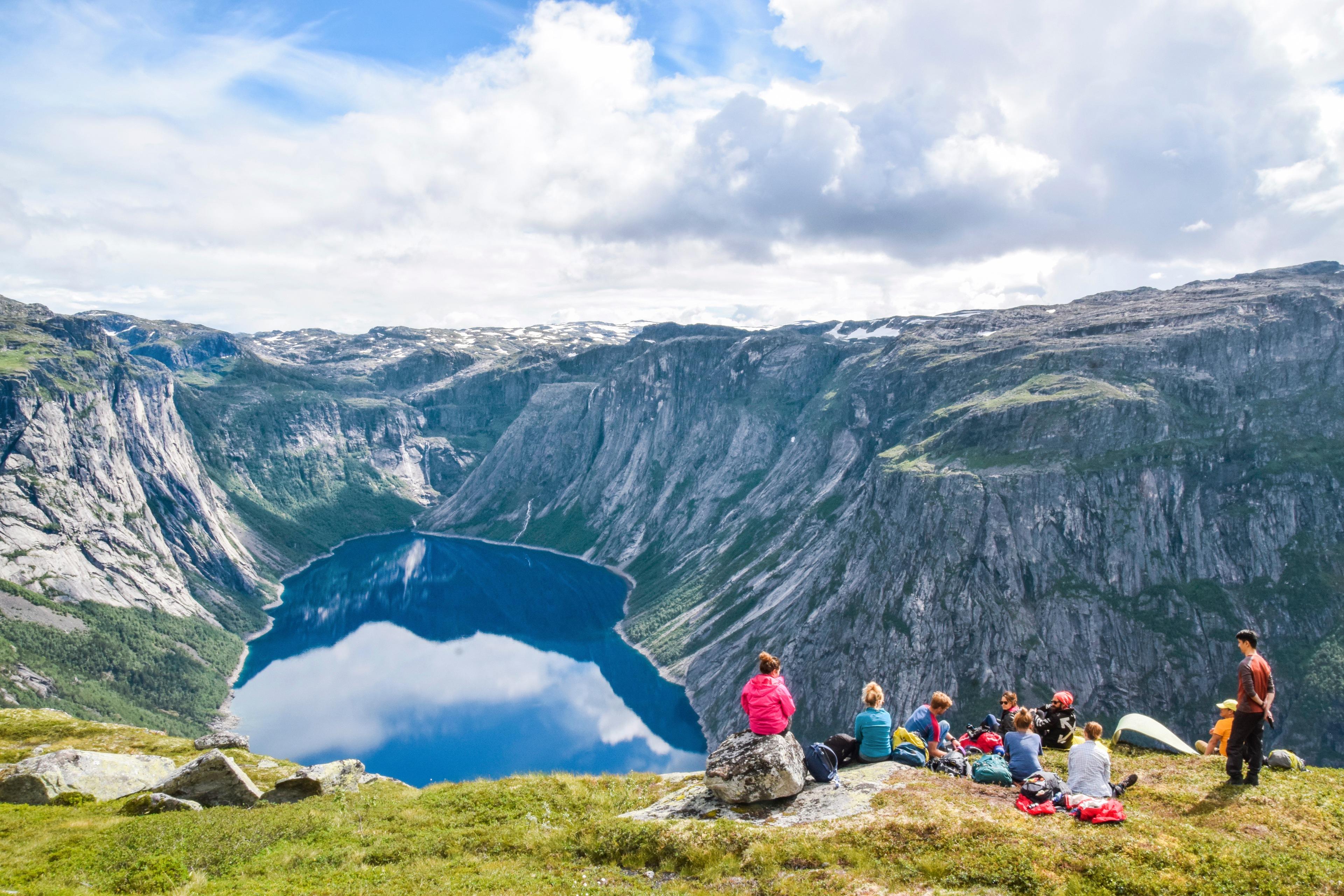 Guidet todagers fjelltur til Trolltunga