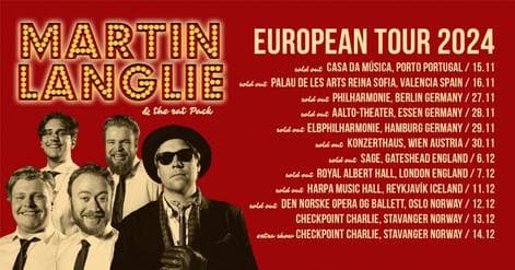 Martin Langlie & The Rat Pack med Europeisk turne dager