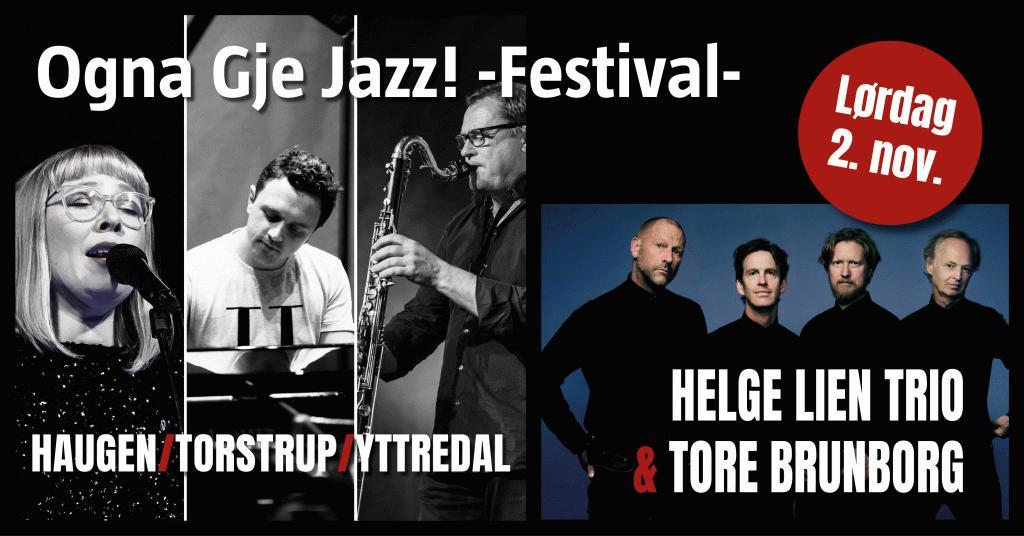 Poster Ogna Gje Jazz! festival på Ogna Scene