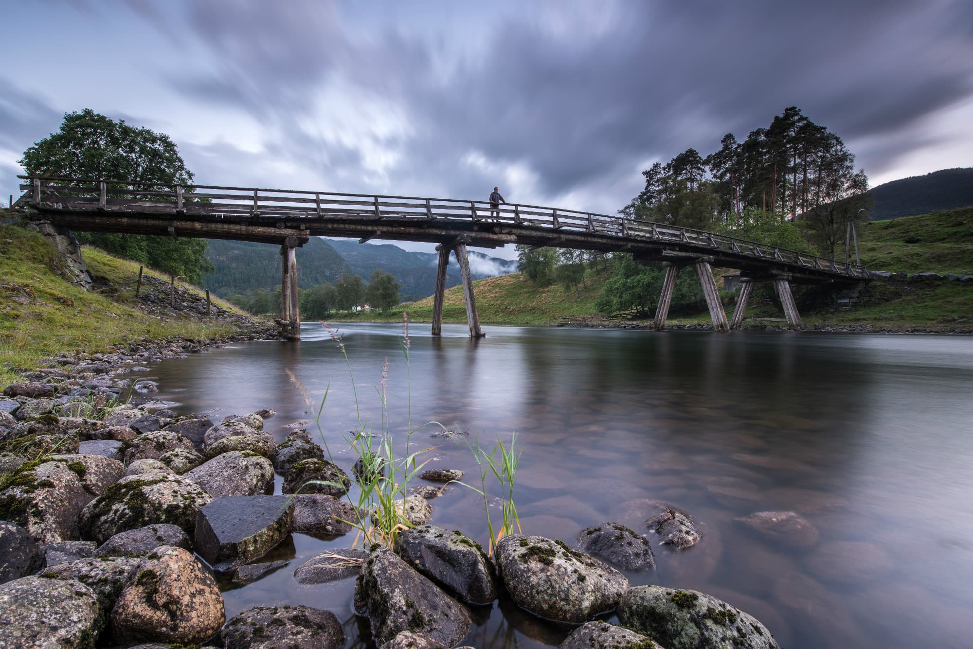 Lågabrua, Suldalslågen