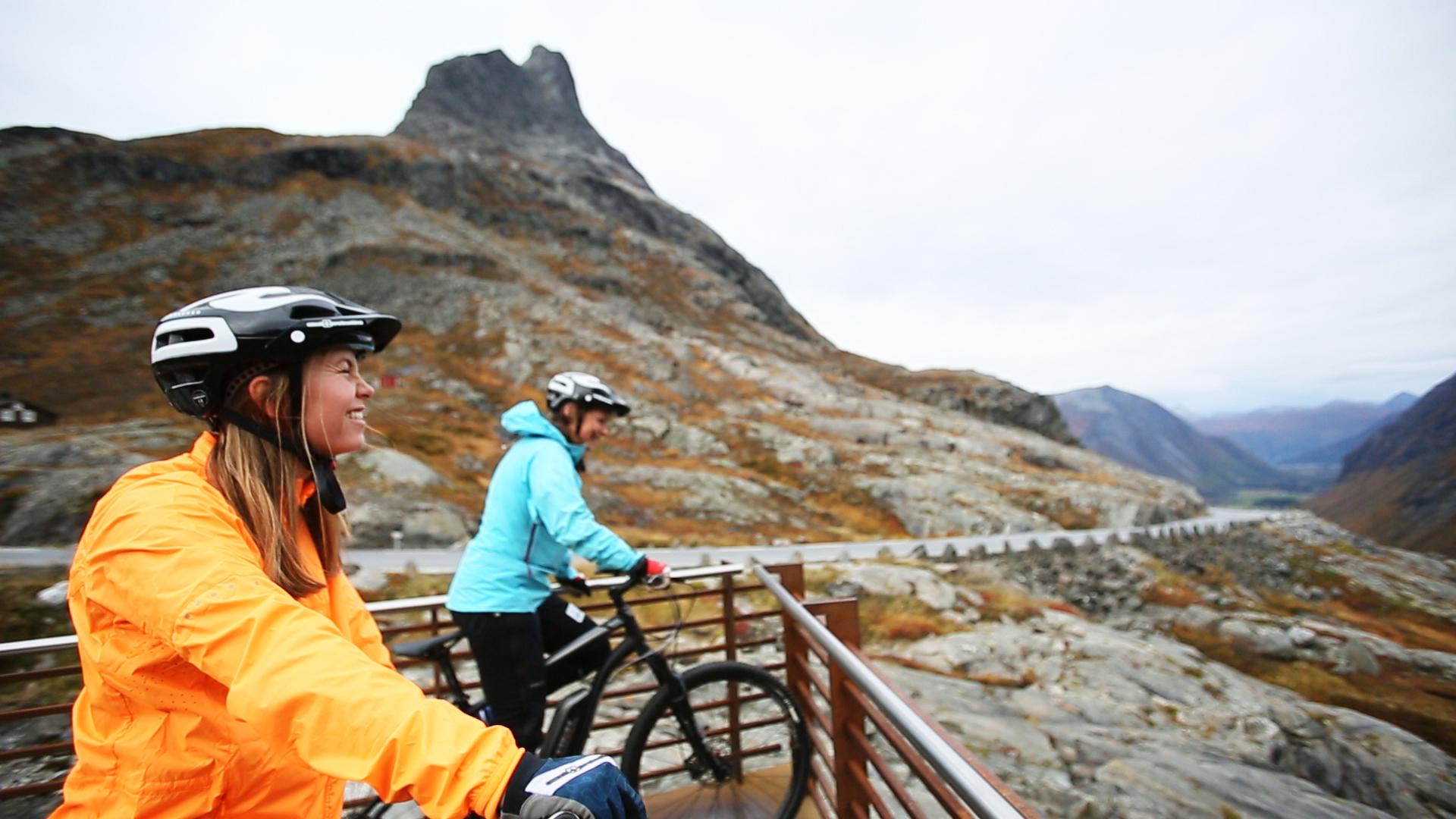 El-sykkel Trollstigen