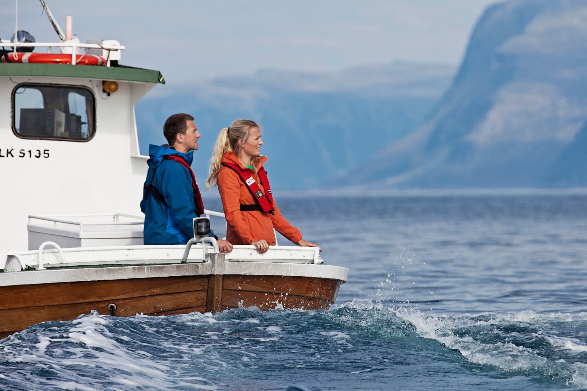 Båttur til Fuglefjellet på Runde