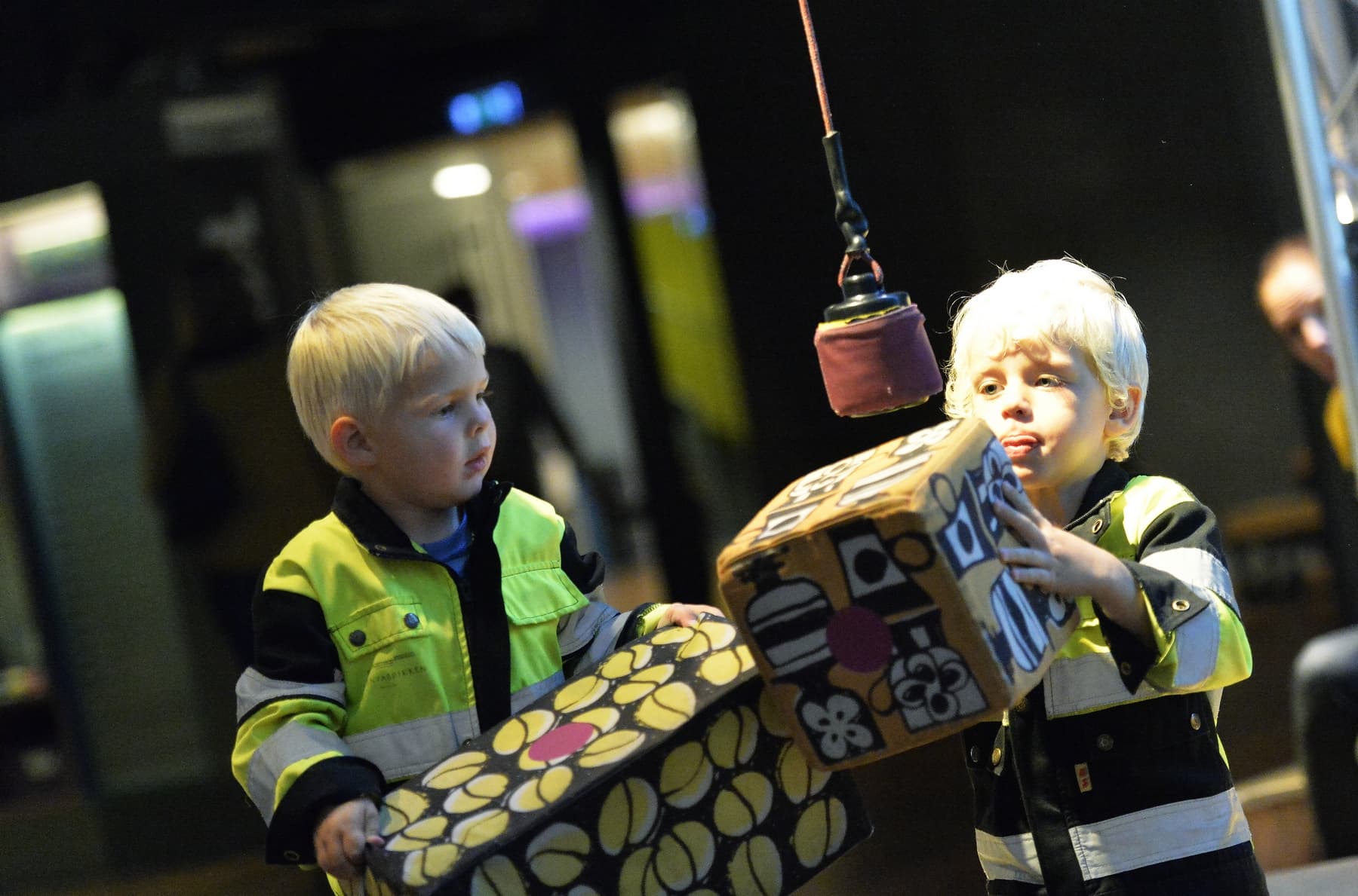 Heisekran på Vitenfabrikken