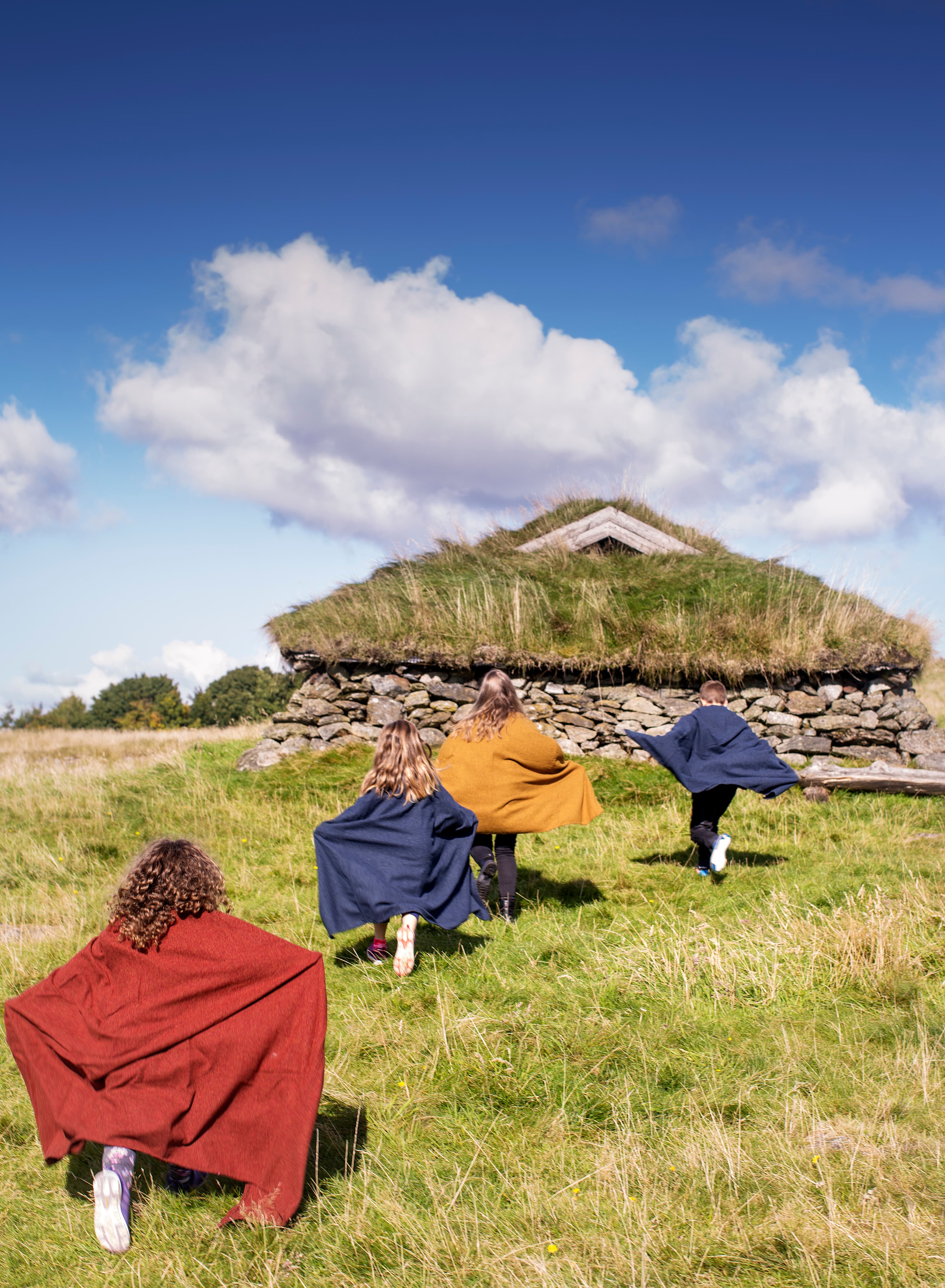 Langhusene på Jernaldergården