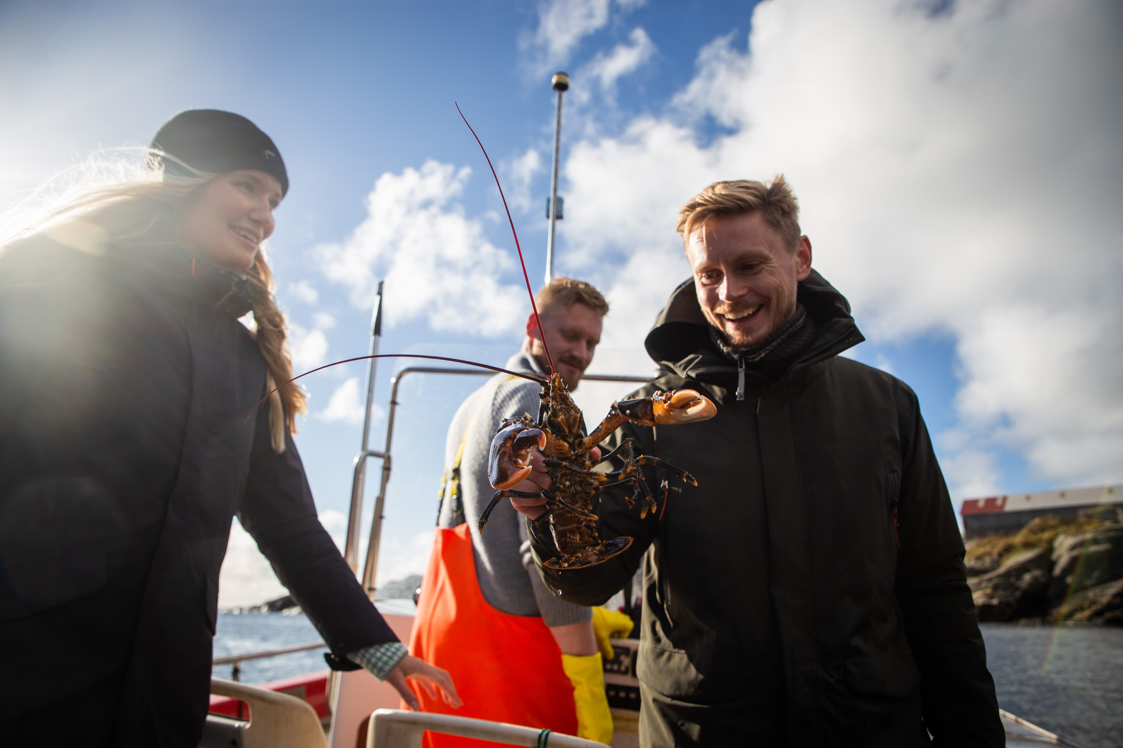 Hummerfiske på Utsira