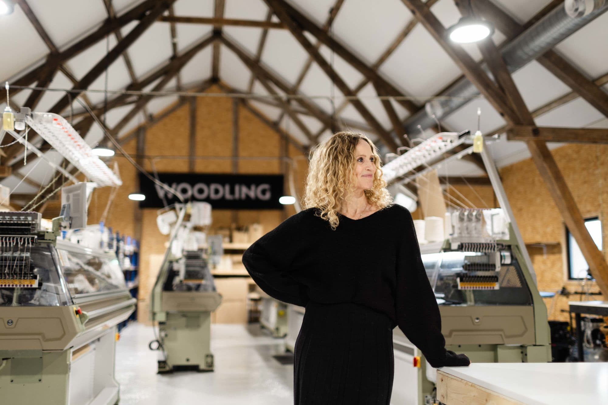 modeller i designklær fra woodling