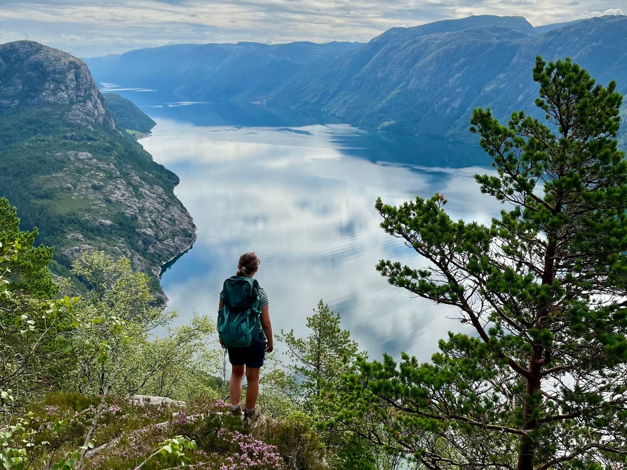 hike and fjord mountain cruise